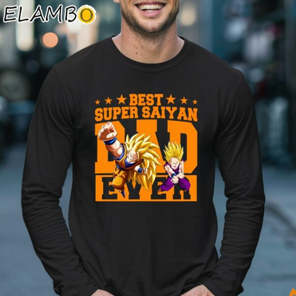 Best Super Saiyan Dad Ever Cool Dragon Ball Son Goku Shirt Longsleeve 17