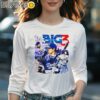 Big 3 Los Angeles Dodgers Baseball Graphic Shirt Longsleeve Women Long Sleevee