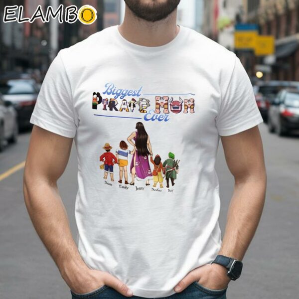 Biggest Pirate Mom Ever Personalized Mothers Day Shirts 2 Shirts 26