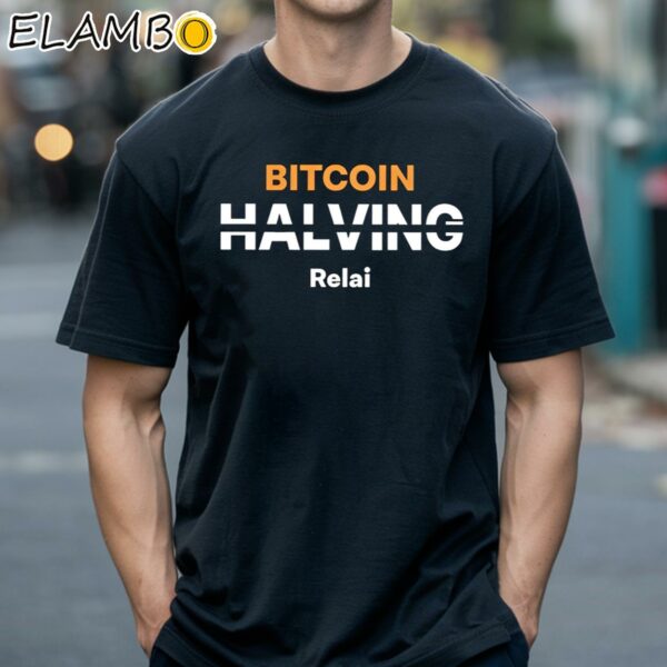 Bitcoin Halving Relai Shirt Black Shirts 18