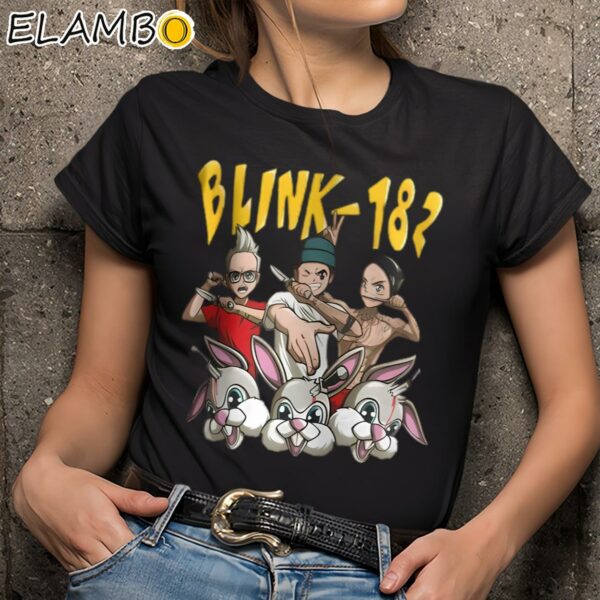 Blink 182 Rabbit Funny Easter day Shirt Black Shirts 9