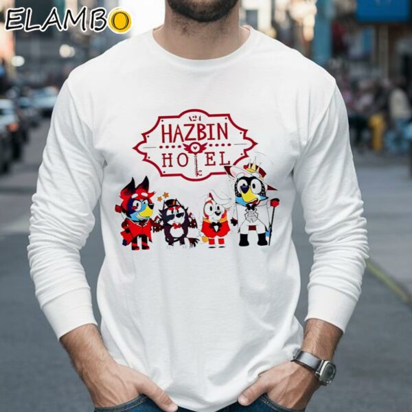 Bluey Family A24 Hazbin Hotel Cartoon Shirt Longsleeve 35