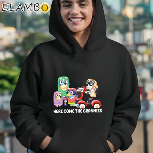 Bluey Here Come The Grannies Shirt Mothers Day Gifts Hoodie 12