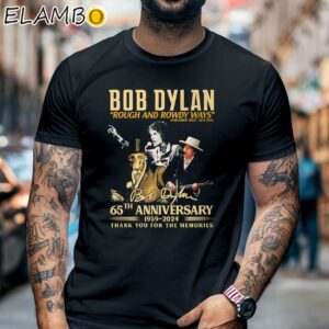 Bob Dylan Rough and Rowdy Ways Worldwide Tour 2021 2024 Shirt Black Shirt 6