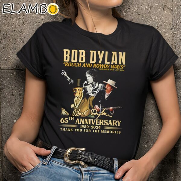 Bob Dylan Rough and Rowdy Ways Worldwide Tour 2021 2024 Shirt Black Shirts 9
