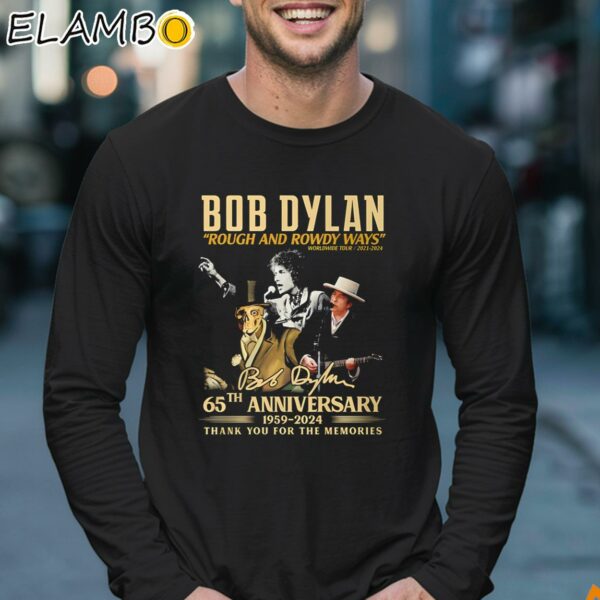 Bob Dylan Rough and Rowdy Ways Worldwide Tour 2021 2024 Shirt Longsleeve 17