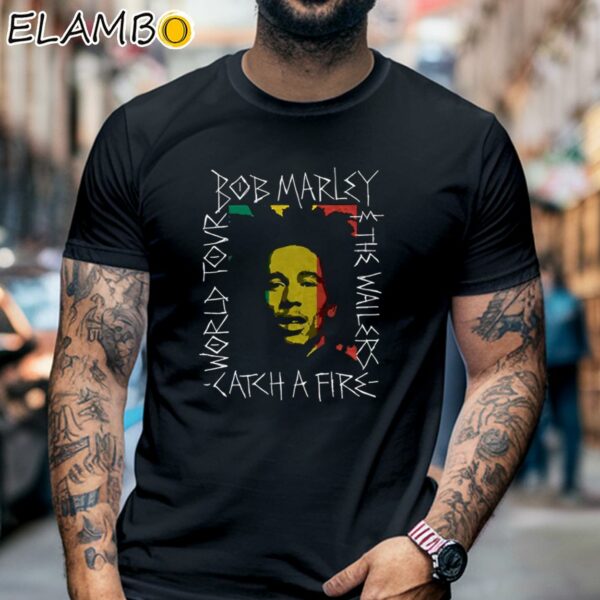 Bob Marley Shirt Vintage Black Shirt 6