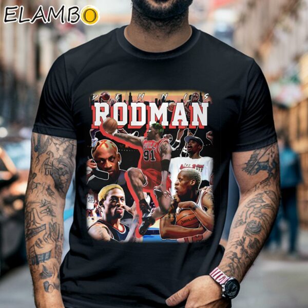 Bootleg Retro Dennis Rodman Graphic Tee