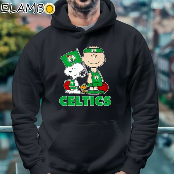Boston Celtics Basketball Snoopy Peanuts Charlie Brown Shirt Hoodie 4