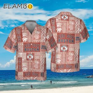 Boston Celtics Tropical And Basketball Pattern Print Hawaiian Shirt Aloha Shirt Aloha Shirt