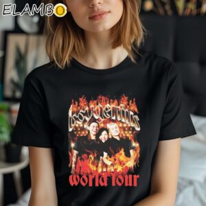 Boygenius Band 2024 World Tour Shirt Music Fans Black Shirt Shirt