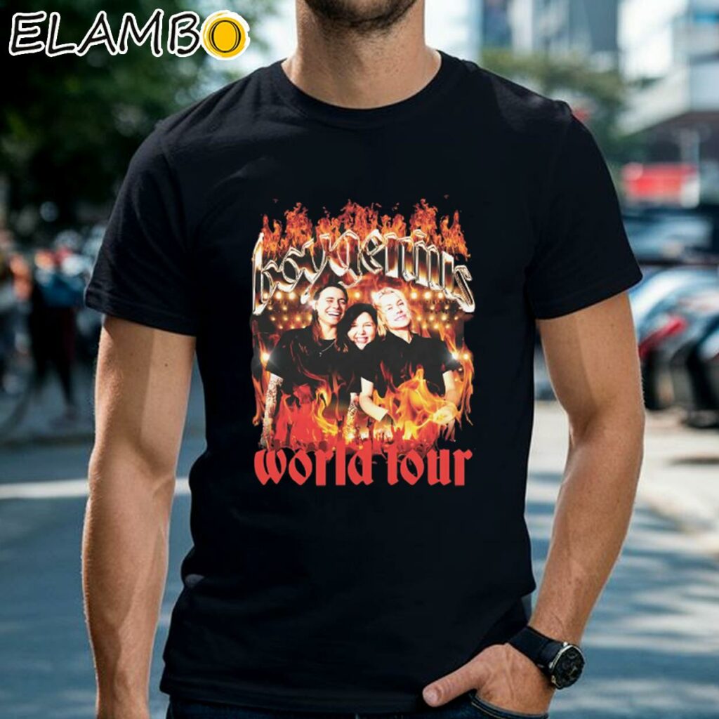 Boygenius Band 2024 World Tour Shirt Music Fans