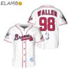 Braves x Morgan Wallen Baseball Jersey Morgan Wallen Concert Merch Background FULL