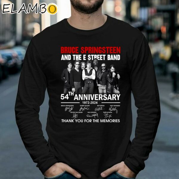 Bruce Springsteen And The E Street Band 52th Anniversary 1972 2024 Thank You For The Memories Shirt Longsleeve 39