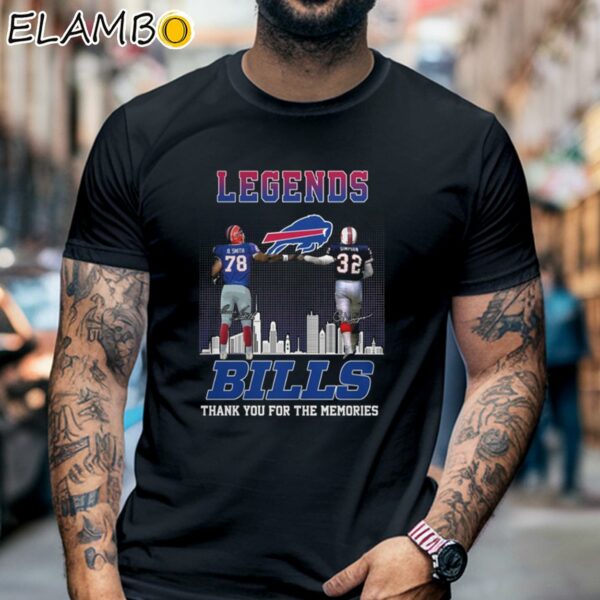 Buffalo Bills Legends Thank You For The Memories T Shirt Black Shirt 6