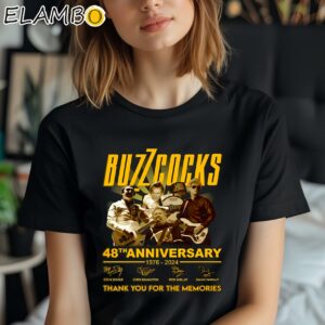 Buzzcocks 48th Anniversary 1976 2024 Thank You For The Memories Shirt Black Shirt Shirt
