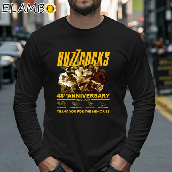 Buzzcocks 48th Anniversary 1976 2024 Thank You For The Memories Shirt Longsleeve 40