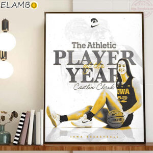 Caitlin Clark Is The AP National Player Of The Year Home Decor Poster Wall Art