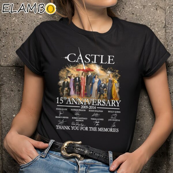 Castle 15th Anniversary 2009 2014 Thank You For The Memories Shirt Black Shirts 9