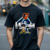 Charlie Brown And Snoopy Watching City Baltimore Orioles Shirt Black Shirts 18
