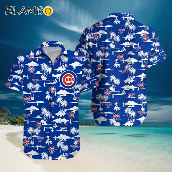 Chicago Cubs Hawaiian Shirt Baseball Coconut Tropical Aloha Shirt Beach Outfit Hawaiian Hawaiian