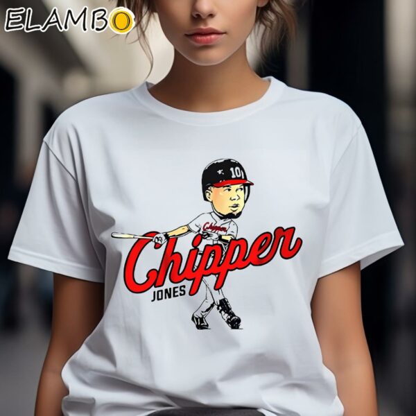 Chipper Jones Atlanta Braves Caricature Shirt 2 Shirts 7