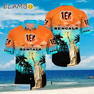 Cincinnati Bengals NFL Liberties Flower Aloha Hawaiian Shirt Special Gifts Aloha Shirt Aloha Shirt