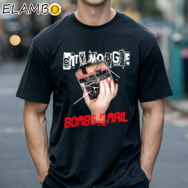 City Morgue Bombs In The Mail Timer Shirt Black Shirts 18