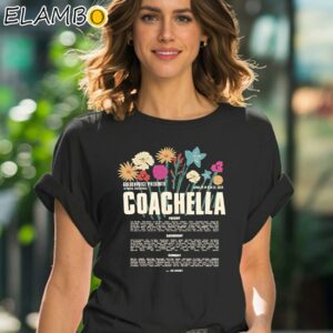 Coachella SuperBloom Festival Music Line Up Tour 2024 Shirt Black Shirt 41