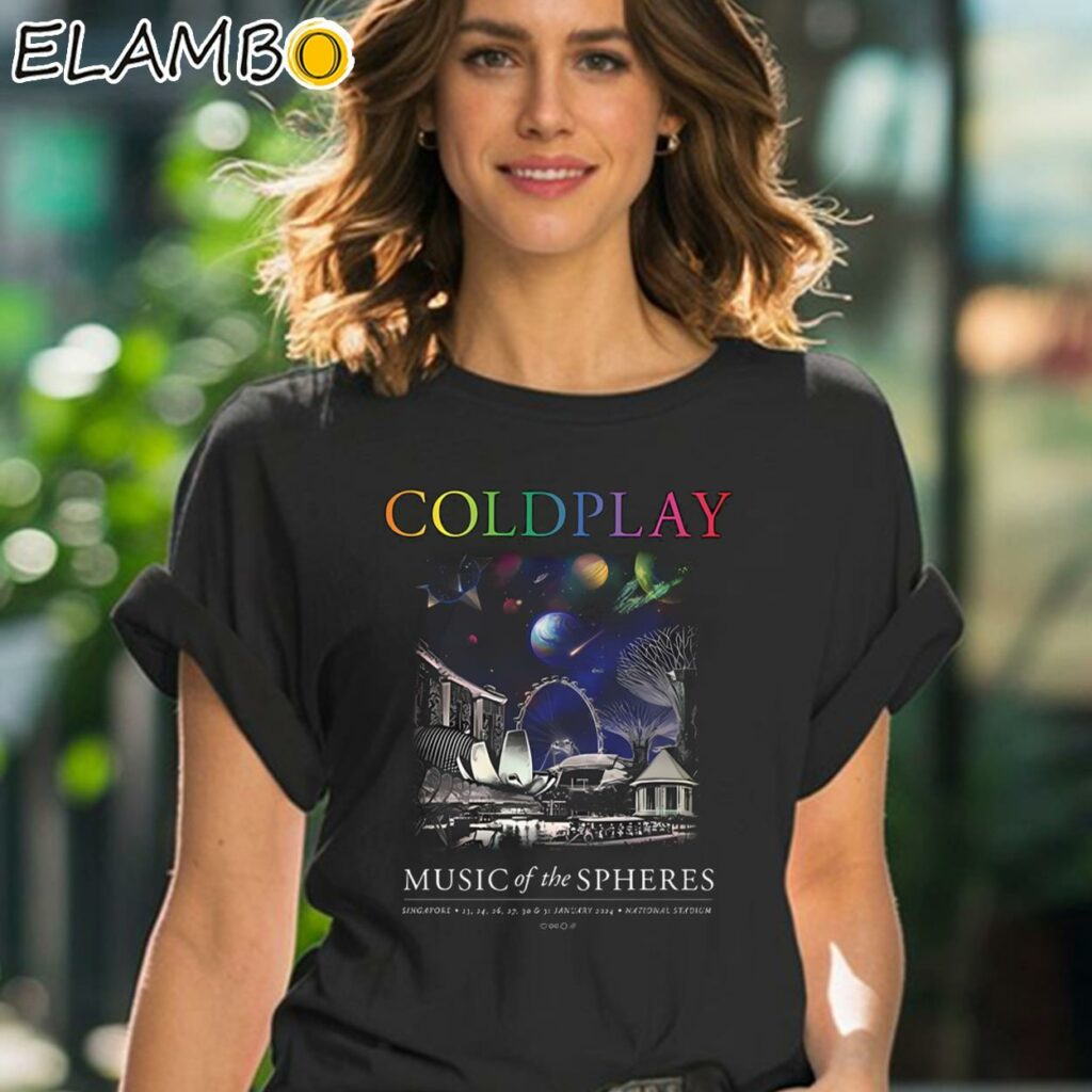 Coldplay Live Singapore 2024 Shirt