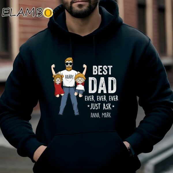 Coolest Dad Ever Shirt Best Dad Ever Ideas For Fathers Day Gifts Hoodie Hoodie