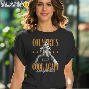 Countrys Cool Again Shirt Lainey Wilson Gifts Black Shirt 41