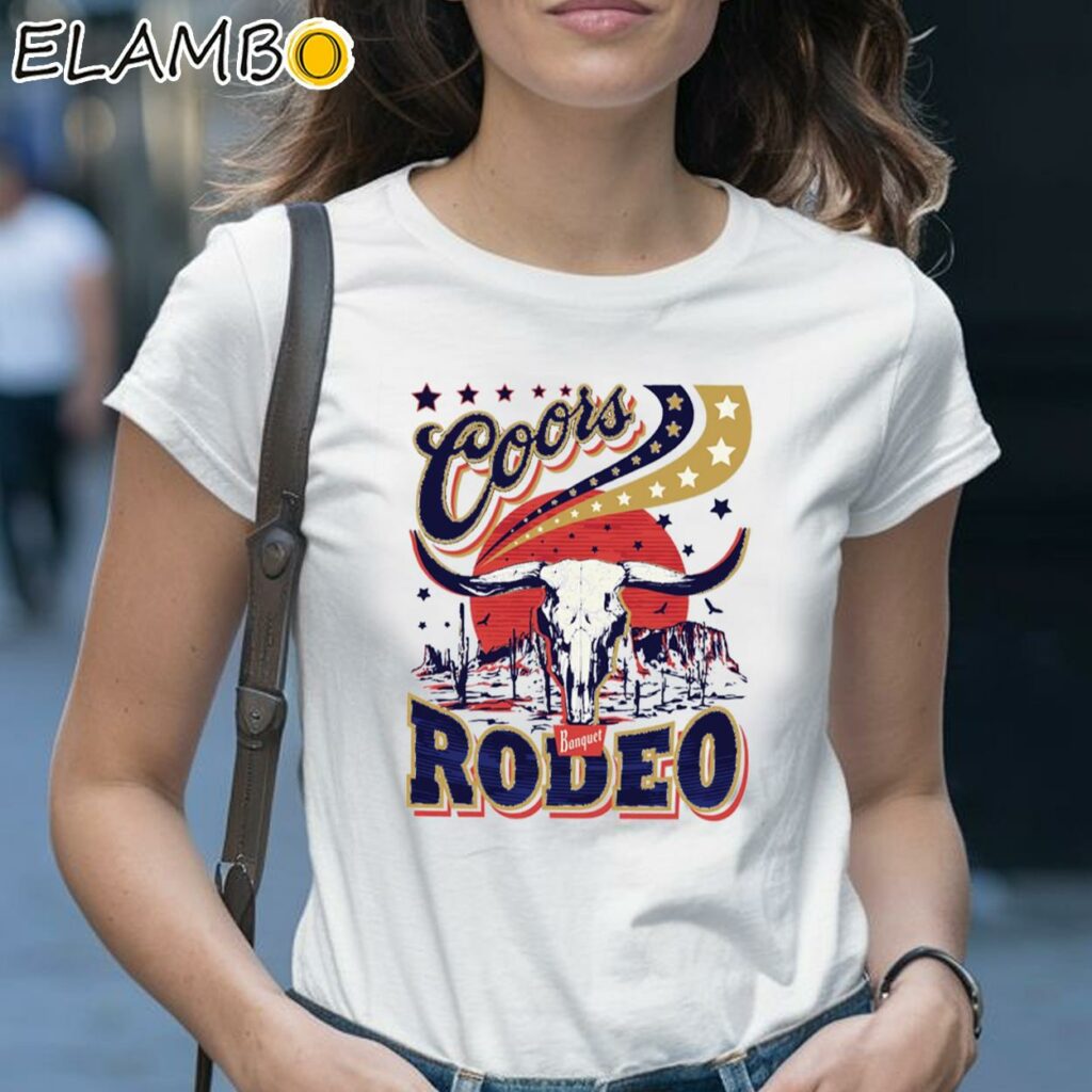 Cowboy Coors Rodeo Tee Shirt