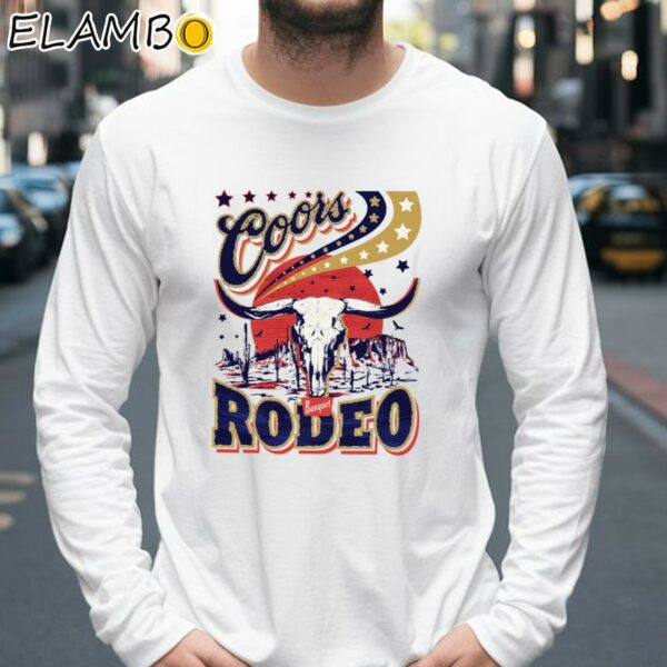 Cowboy Coors Rodeo Tee Shirt Longsleeve 39