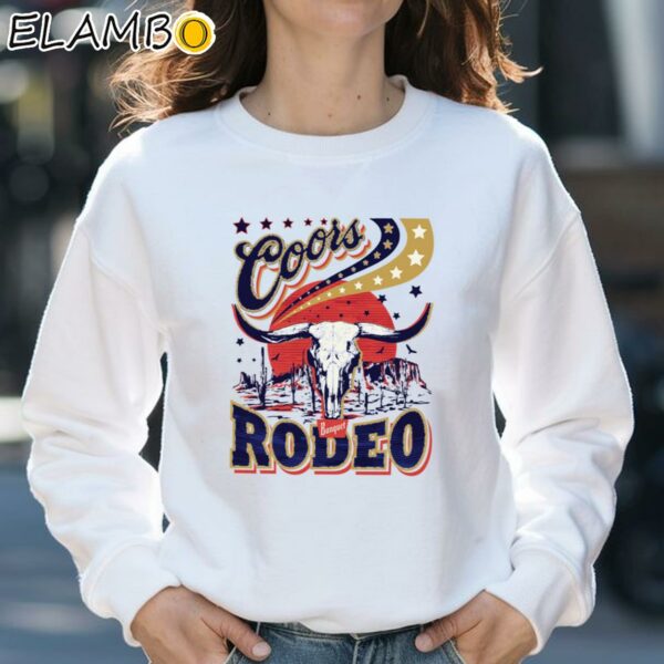 Cowboy Coors Rodeo Tee Shirt Sweatshirt 31