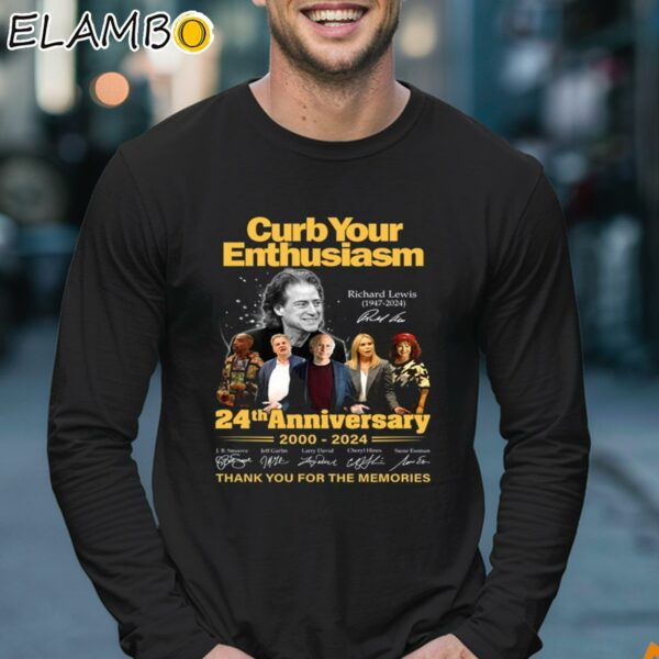 Curb Your Enthusiasm 24th Anniversary 2000 2024 Thank You For The Memories Shirt Longsleeve 17