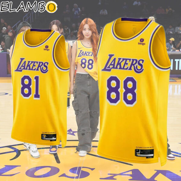 Custom Chaewon Lakers Jerseys