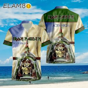 Custom Iron Maiden Aces High Hawaiian Shirt Aloha Shirt Aloha Shirt