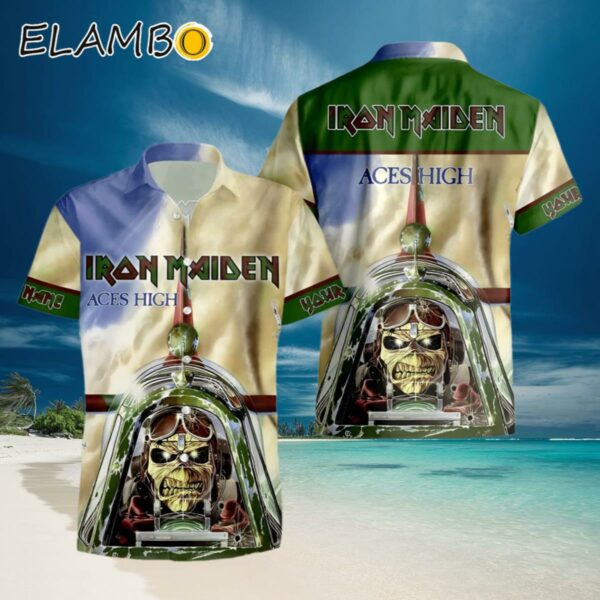 Custom Iron Maiden Aces High Hawaiian Shirt Hawaiian Hawaiian