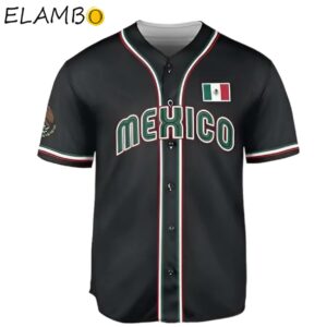 Custom Mexico Baseball Jerseys for Men Background FULL