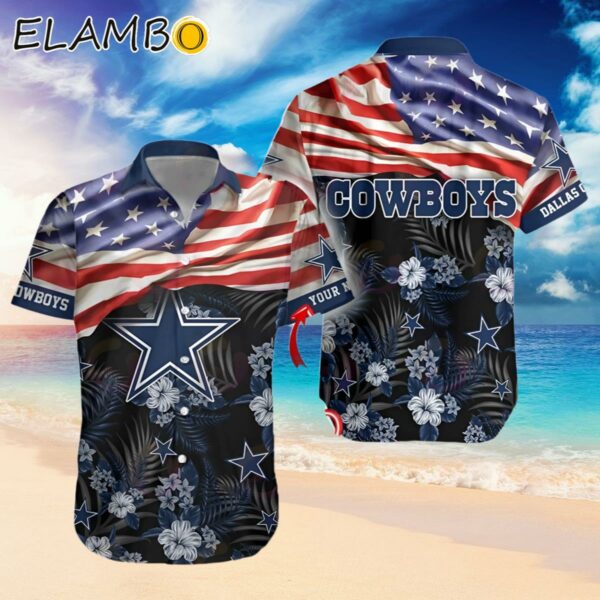 Custom Name Dallas Cowboys NFL Hawaiian Shirt Hawaiian Hawaiian