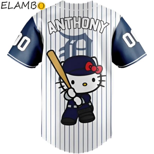 Custom Name Number Detroit Tigers Special Hello Kitty Baseball Jerseys MLB