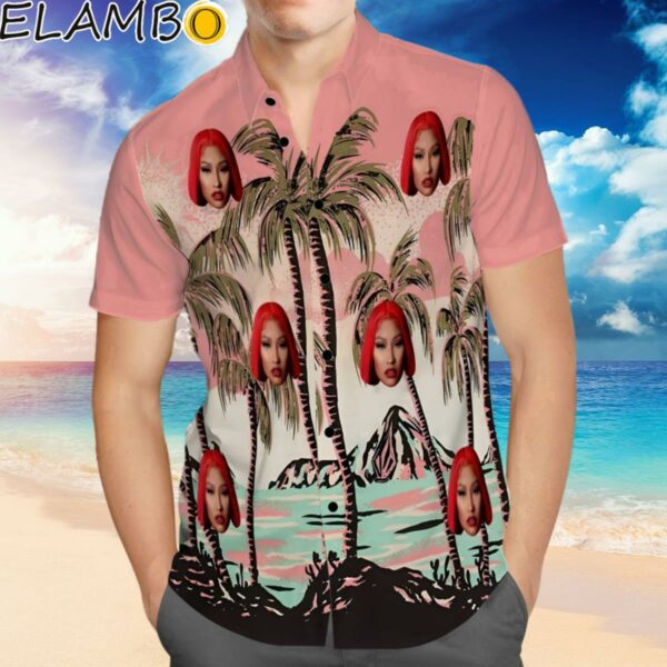 Custom Nicki Minaj Palm Tree Tropical Hawaiian Shirts Hawaiian Hawaiian