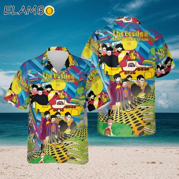 Custom The Beatles Hawaiian Shirt Yellow Submarine Aloha Shirt Aloha Shirt