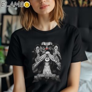 DGA Speack No Evil Graphic Shirt Black Shirt Shirt
