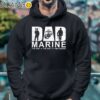 Dad Marine The One The Only The Legend The Myth Gun Shirt Hoodie 4