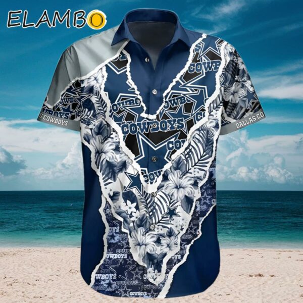 Dallas Cowboys NFL Flower Hawaiian Shirt Aloha Shirt Aloha Shirt