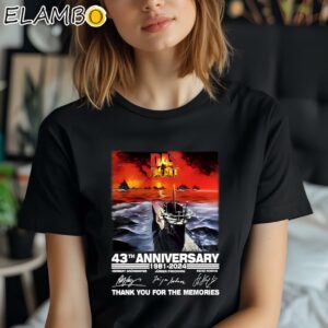 Das Boot 43th Anniversary 1981 2024 Thank You For The Memories Shirt Black Shirt Shirt