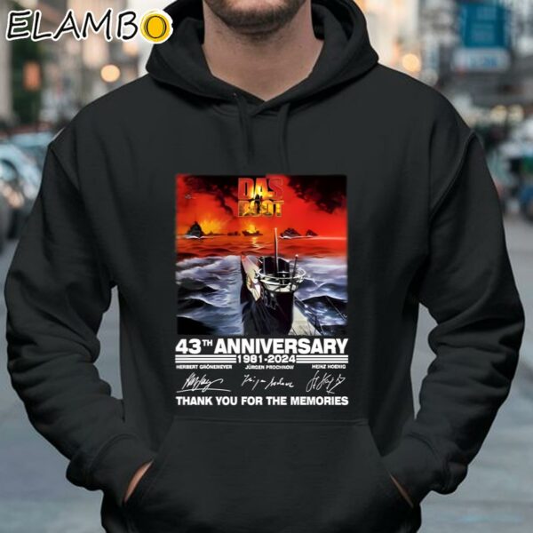 Das Boot 43th Anniversary 1981 2024 Thank You For The Memories Shirt Hoodie 37