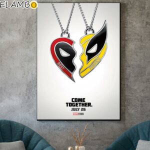 Deadpool And Wolverine Come Together Poster Canvas Printed Printed